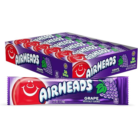 Airheads Grape - caramea cu gust de struguri 15.6g