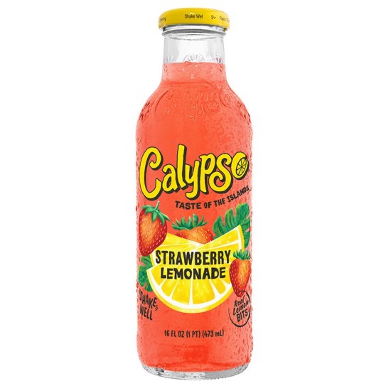Calypso Strawberry Lemonade - limonadă cu gust de căpșuni 473ml