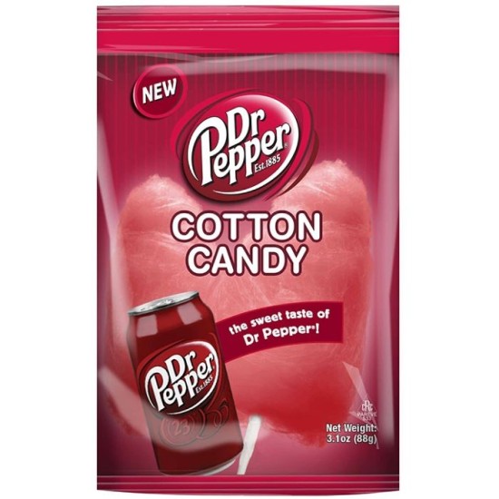 Dr. Pepper Cotton Candy - vată de zahăr cu gust de Dr. Pepper 88g