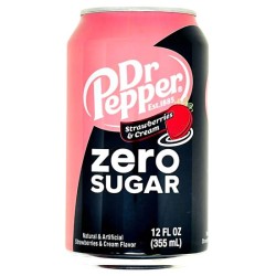 Dr. Pepper USA ZERO Strawberries & Cream 355ml