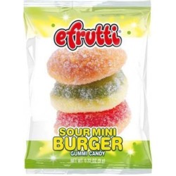 E.Frutti Mini Burger Sour 9g