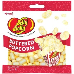 Jelly Belly Buttered Popcorn Jelly Beans - bomboane cu gust de popcorn cu unt 70g