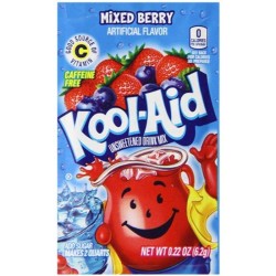 Kool Aid Mixed Berry Flavored Sachet