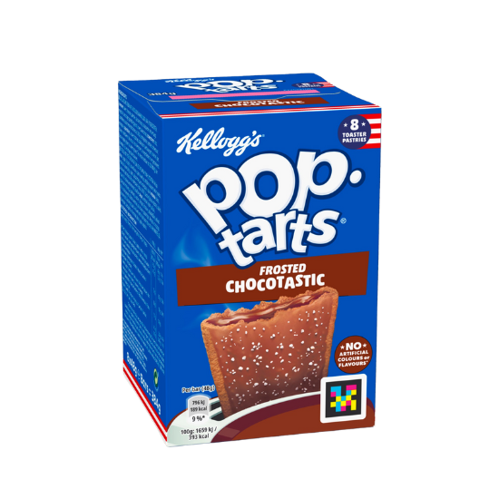 Pop Tarts Frosted Chocotastic - plăcinte americane cu gust de ciocolată 384g